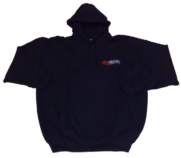 Hoodie - Black Cotton